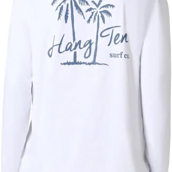 ‌Hang Ten Men's Long Sleeve Sun Shirt, UPF 50+ and Quick Dry - Picture 5 of 5